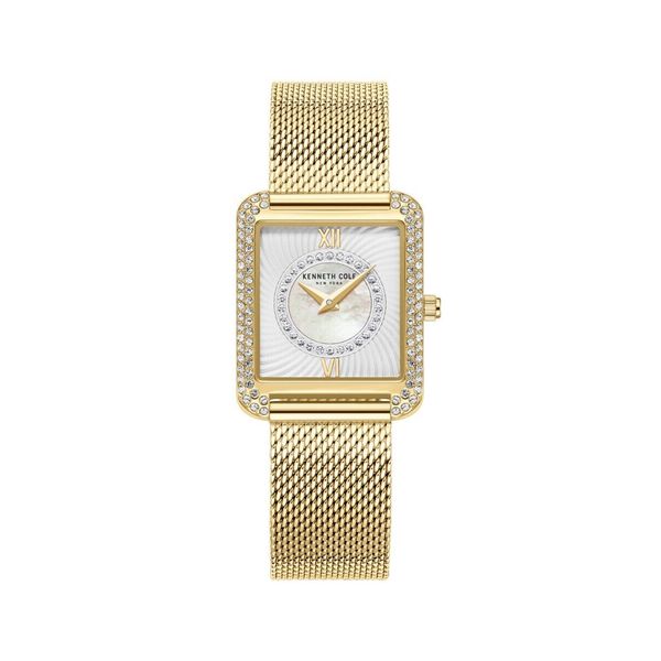 Reloj shops kenneth cole mujer dorado