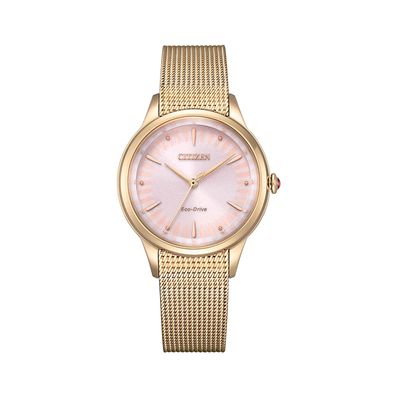 Reloj Citizen Eco Drive para Dama EM0818 82X Oro Rosa watchworldec