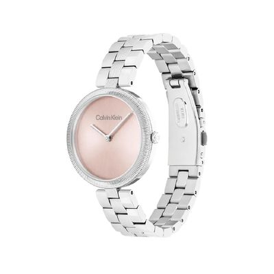 Reloj fashion calvin klein blanco